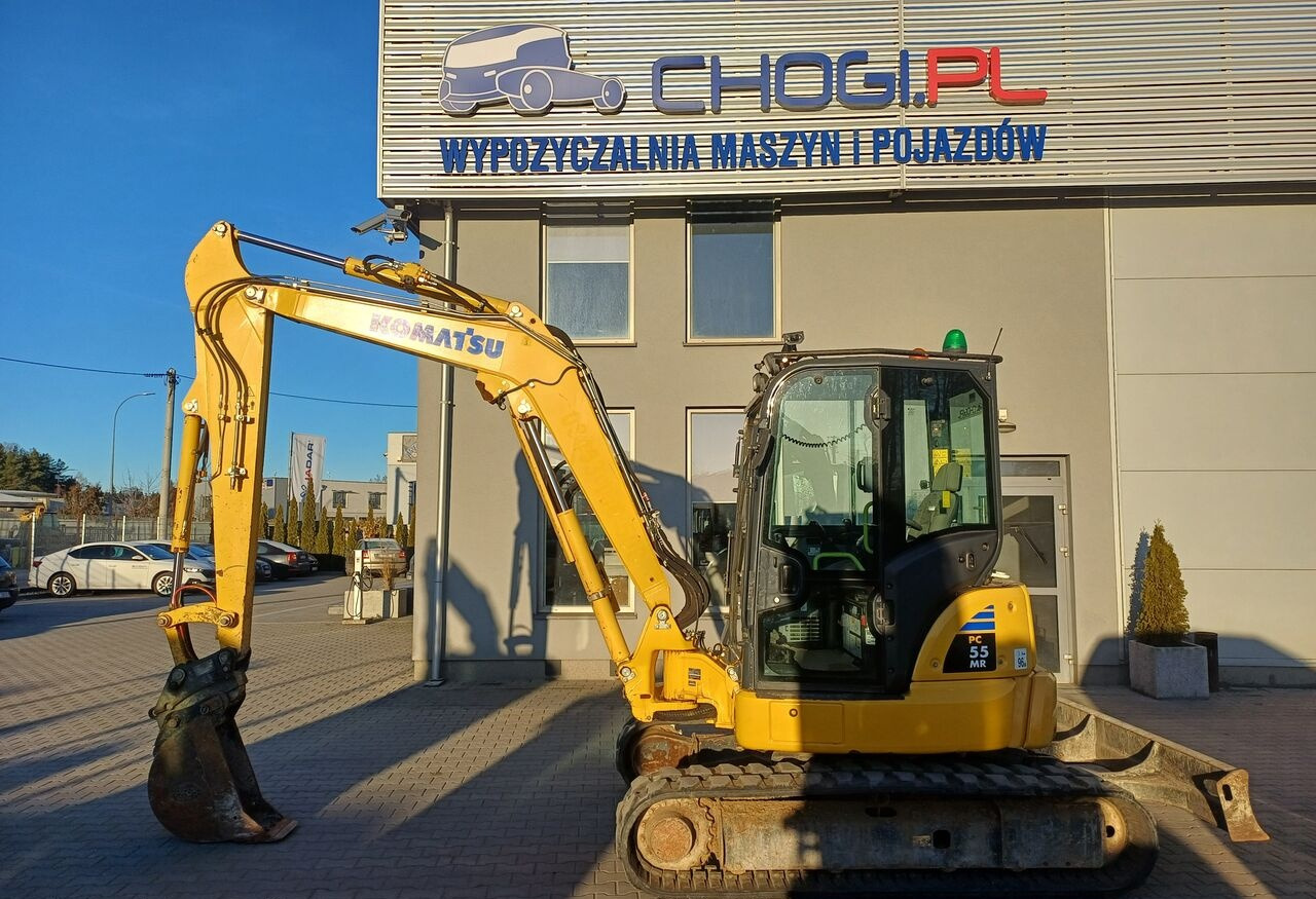 Komatsu PC55 MR-5M0 - Мини-экскаватор: фото 5 Komatsu PC55 MR-5M0 - Мини-экскаватор: фото 5