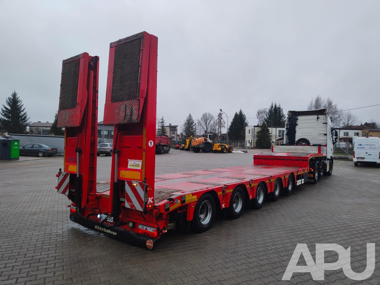 Volvo FH + Kassbohrer - Тягач, Низкорамный полуприцеп: фото 5 Volvo FH + Kassbohrer - Тягач, Низкорамный полуприцеп: фото 5