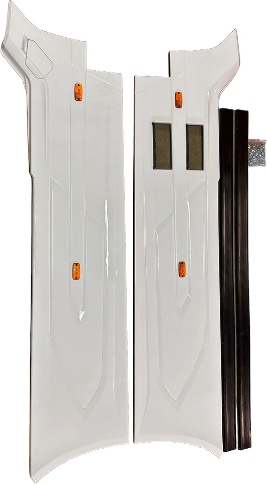 DAF XG XG+ XF ZIJSKIRT SET WB 4000mm 2022- COLOR CRISTAL WHITE , E1980,COMPLEET MET BEVESTIGING. 000217C1B - Бампер для Грузовиков: фото 1 DAF XG XG+ XF ZIJSKIRT SET WB 4000mm 2022- COLOR CRISTAL WHITE , E1980,COMPLEET MET BEVESTIGING. 000217C1B - Бампер для Грузовиков: фото 1