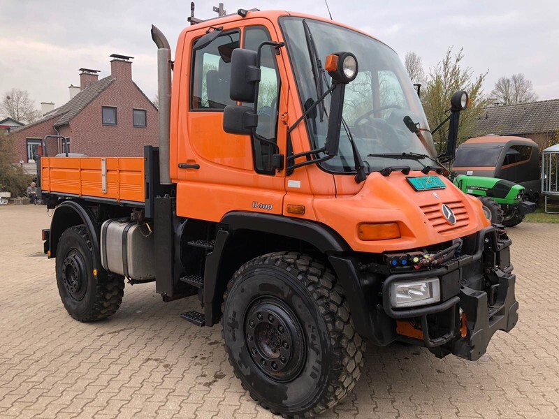 Грузовик бортовой/ Платформа, Коммунальная/ Специальная техника Mercedes-Benz Unimog U400: фото 12