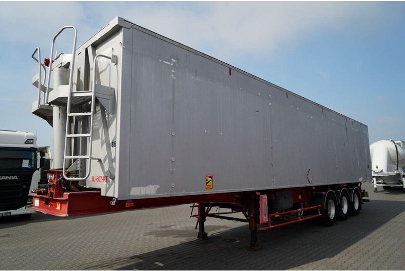 Benalu WYWROTKA 71 m3 / ALUMINIOWA / OŚ PODNOSZONA/ ALUFELGI / SPROWADZ - Самосвальный полуприцеп: фото 4 Benalu WYWROTKA 71 m3 / ALUMINIOWA / OŚ PODNOSZONA/ ALUFELGI / SPROWADZ - Самосвальный полуприцеп: фото 4