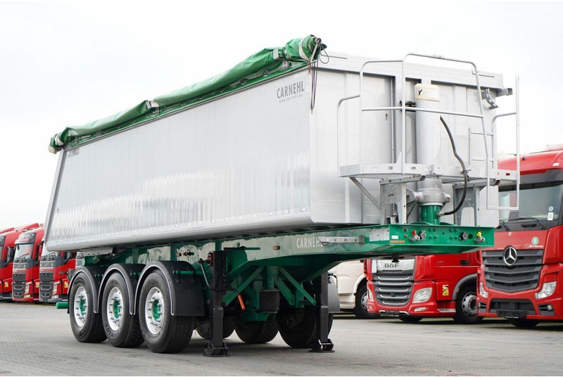 Carnehl WYWROTKA 24 M3 / 5 200 KG !! / MAŁO UŻYWANA / OŚ PODNOSZONA / AL - Самосвальный полуприцеп: фото 1 Carnehl WYWROTKA 24 M3 / 5 200 KG !! / MAŁO UŻYWANA / OŚ PODNOSZONA / AL - Самосвальный полуприцеп: фото 1