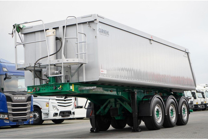 Carnehl WYWROTKA 24 M3 / 5 200 KG !! / MAŁO UŻYWANA / OŚ PODNOSZONA / AL - Самосвальный полуприцеп: фото 4 Carnehl WYWROTKA 24 M3 / 5 200 KG !! / MAŁO UŻYWANA / OŚ PODNOSZONA / AL - Самосвальный полуприцеп: фото 4