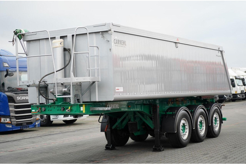 Carnehl WYWROTKA 24 M3 / 5 200 KG !! / MAŁO UŻYWANA / OŚ PODNOSZONA / AL - Самосвальный полуприцеп: фото 3 Carnehl WYWROTKA 24 M3 / 5 200 KG !! / MAŁO UŻYWANA / OŚ PODNOSZONA / AL - Самосвальный полуприцеп: фото 3