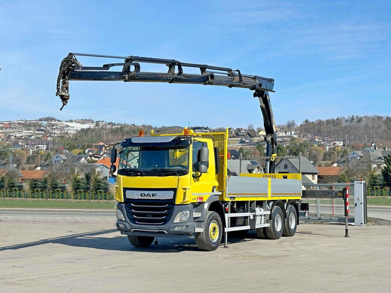 DAF CF 450 * PK 22002 - EH D + FUNK * 6x4 * TOP - Грузовик бортовой/ Платформа, Автоманипулятор: фото 2 DAF CF 450 * PK 22002 - EH D + FUNK * 6x4 * TOP - Грузовик бортовой/ Платформа, Автоманипулятор: фото 2