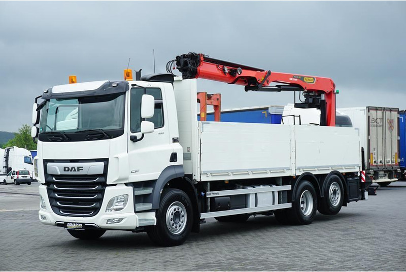 DAF CF / 480 / 6 X 2 / SKRZYNIOWY + HDS / PALFINGER PK 22 001L / OŚ - Грузовик бортовой/ Платформа, Автоманипулятор: фото 2 DAF CF / 480 / 6 X 2 / SKRZYNIOWY + HDS / PALFINGER PK 22 001L / OŚ - Грузовик бортовой/ Платформа, Автоманипулятор: фото 2