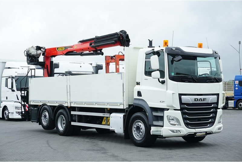DAF CF / 480 / 6 X 2 / SKRZYNIOWY + HDS / PALFINGER PK 22 001L / OŚ - Грузовик бортовой/ Платформа, Автоманипулятор: фото 3 DAF CF / 480 / 6 X 2 / SKRZYNIOWY + HDS / PALFINGER PK 22 001L / OŚ - Грузовик бортовой/ Платформа, Автоманипулятор: фото 3