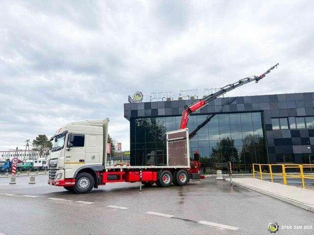 DAF XF 440 6x2 Fassi F365 FLY JIBCranePallet Grippe - Грузовик бортовой/ Платформа, Автоманипулятор: фото 3 DAF XF 440 6x2 Fassi F365 FLY JIBCranePallet Grippe - Грузовик бортовой/ Платформа, Автоманипулятор: фото 3