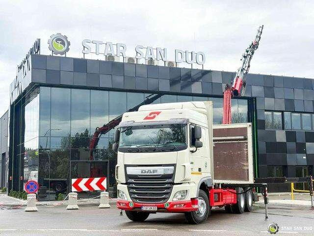 DAF XF 440 6x2 Fassi F365 FLY JIBCranePallet Grippe - Грузовик бортовой/ Платформа, Автоманипулятор: фото 4 DAF XF 440 6x2 Fassi F365 FLY JIBCranePallet Grippe - Грузовик бортовой/ Платформа, Автоманипулятор: фото 4
