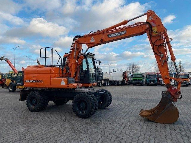 Doosan DX 160 W-3 - Колёсный экскаватор: фото 2 Doosan DX 160 W-3 - Колёсный экскаватор: фото 2