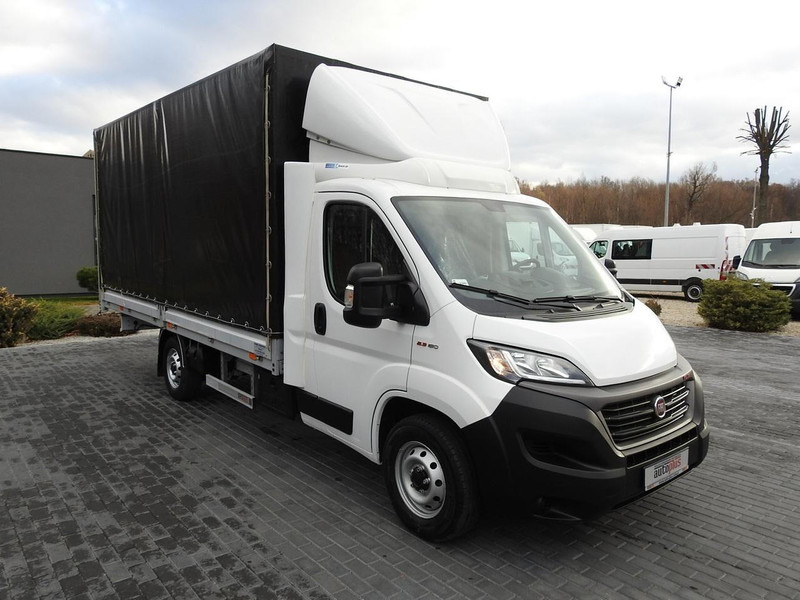 Fiat DUCATO PLANDEKA 10 PALET KLIMATYZACJA PNEUMATYKA 160KM [ T63576 - Тентованный фургон: фото 4 Fiat DUCATO PLANDEKA 10 PALET KLIMATYZACJA PNEUMATYKA 160KM [ T63576 - Тентованный фургон: фото 4