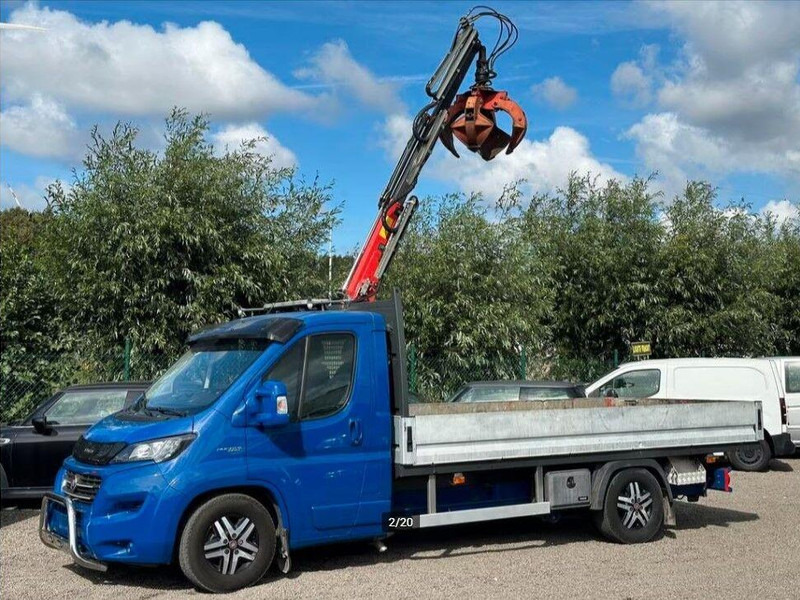 Fiat Ducato 2.3 Flatbed + crane - Грузовик бортовой/ Платформа, Автоманипулятор: фото 1 Fiat Ducato 2.3 Flatbed + crane - Грузовик бортовой/ Платформа, Автоманипулятор: фото 1