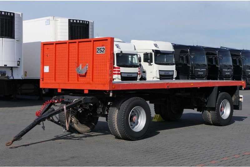 Fruehauf CODER / PRZYCZEPA DO BUDOWLANKI / Długość : 6 M / waga: 3900 kg - Прицеп бортовой/ Платформа: фото 2 Fruehauf CODER / PRZYCZEPA DO BUDOWLANKI / Długość : 6 M / waga: 3900 kg - Прицеп бортовой/ Платформа: фото 2