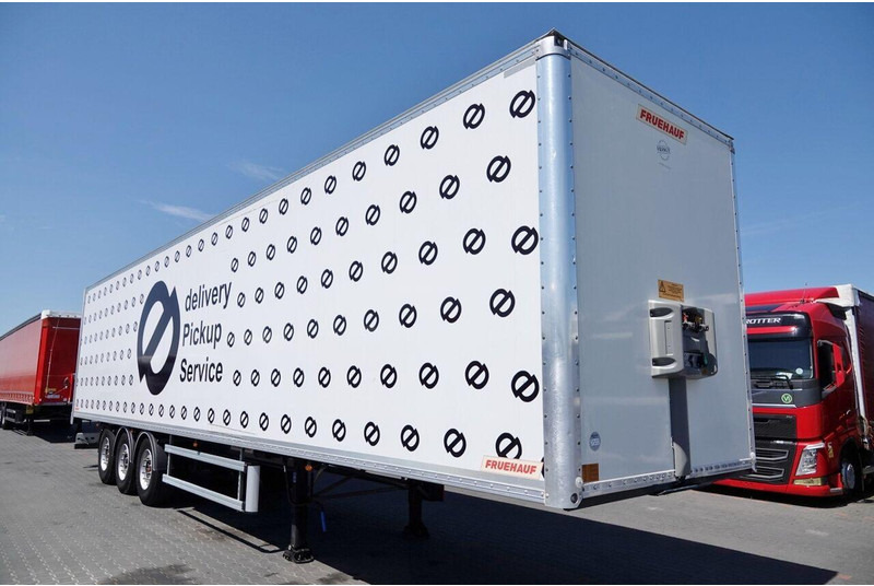 Fruehauf KONTENER / KOFFER / ROLETA / PODŁOGA BARDZO MOCNA : SZYNA-DESKA - Полуприцеп-фургон: фото 2 Fruehauf KONTENER / KOFFER / ROLETA / PODŁOGA BARDZO MOCNA : SZYNA-DESKA - Полуприцеп-фургон: фото 2