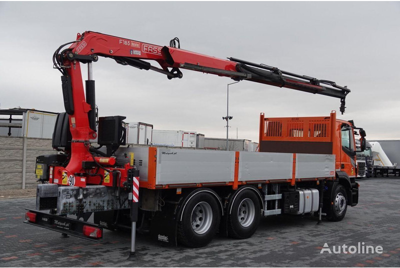 Iveco 420 Flatbed + crane FASSI 185 6x2 - Грузовик бортовой/ Платформа, Автоманипулятор: фото 4 Iveco 420 Flatbed + crane FASSI 185 6x2 - Грузовик бортовой/ Платформа, Автоманипулятор: фото 4