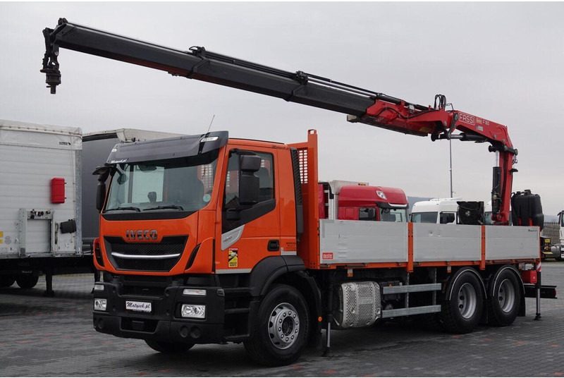 Iveco 420 - Грузовик бортовой/ Платформа, Автоманипулятор: фото 1 Iveco 420 - Грузовик бортовой/ Платформа, Автоманипулятор: фото 1
