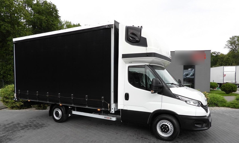 Iveco DAILY 35S18 PLANDEKA 10 PALET WEBASTO TEMPOMAT NAWIGACJA LEDY KL - Тентованный фургон: фото 1 Iveco DAILY 35S18 PLANDEKA 10 PALET WEBASTO TEMPOMAT NAWIGACJA LEDY KL - Тентованный фургон: фото 1