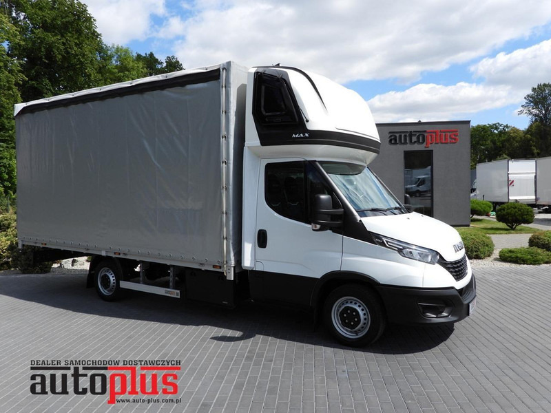 Iveco DAILY 35S18 PLANDEKA 10 PALET WEBASTO TEMPOMAT NAWIGACJA LEDY KL - Тентованный фургон: фото 1 Iveco DAILY 35S18 PLANDEKA 10 PALET WEBASTO TEMPOMAT NAWIGACJA LEDY KL - Тентованный фургон: фото 1