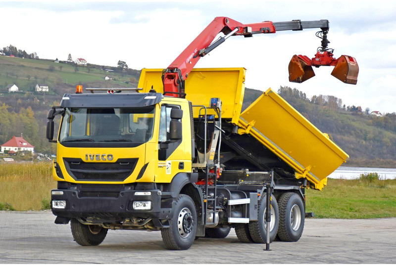 Iveco TRAKKER 360 * Kipper 4,90m* KRAN/FUNK*6x4 - Самосвал, Автоманипулятор: фото 3 Iveco TRAKKER 360 * Kipper 4,90m* KRAN/FUNK*6x4 - Самосвал, Автоманипулятор: фото 3