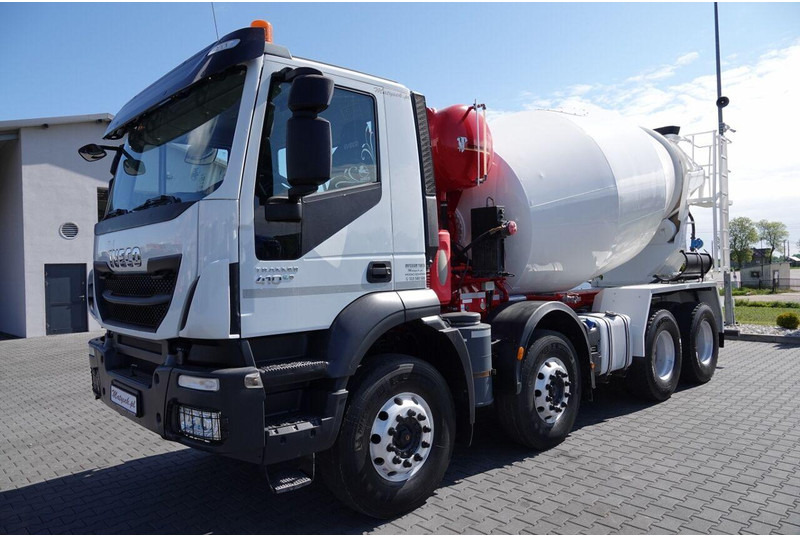 Iveco TRAKKER 410 / 8X4 / BETONOMIESZARKA 9 M3 / PUTZMEISTER / ALUFELG - Автобетоносмеситель: фото 2 Iveco TRAKKER 410 / 8X4 / BETONOMIESZARKA 9 M3 / PUTZMEISTER / ALUFELG - Автобетоносмеситель: фото 2