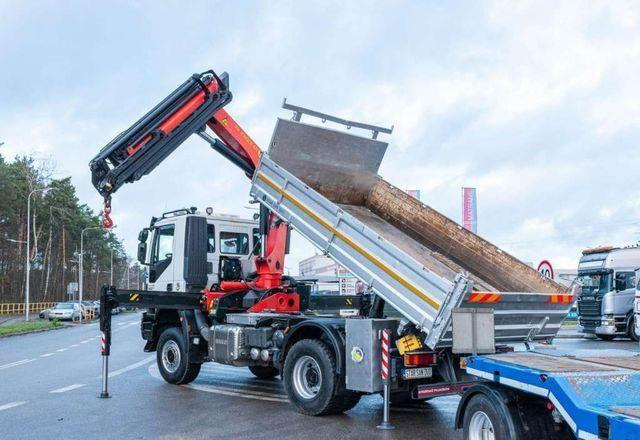 Iveco TRAKKER 450 4x4 PALFINGER PK 23001 EH Crane Kra - Самосвал, Автоманипулятор: фото 4 Iveco TRAKKER 450 4x4 PALFINGER PK 23001 EH Crane Kra - Самосвал, Автоманипулятор: фото 4