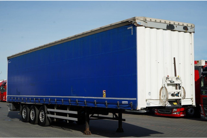 Krone FIRANKA / MULDA 9M / OŚ PODNOSZONA / SAF / COLIMULDA - Тентованный полуприцеп: фото 1 Krone FIRANKA / MULDA 9M / OŚ PODNOSZONA / SAF / COLIMULDA - Тентованный полуприцеп: фото 1