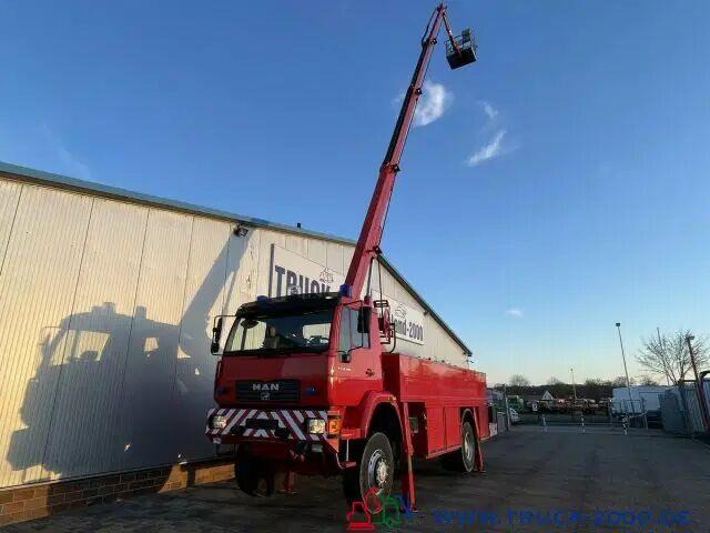MAN 18.280 4x4 - Fire truck+lifting basket - Пожарная машина: фото 1 MAN 18.280 4x4 - Fire truck+lifting basket - Пожарная машина: фото 1