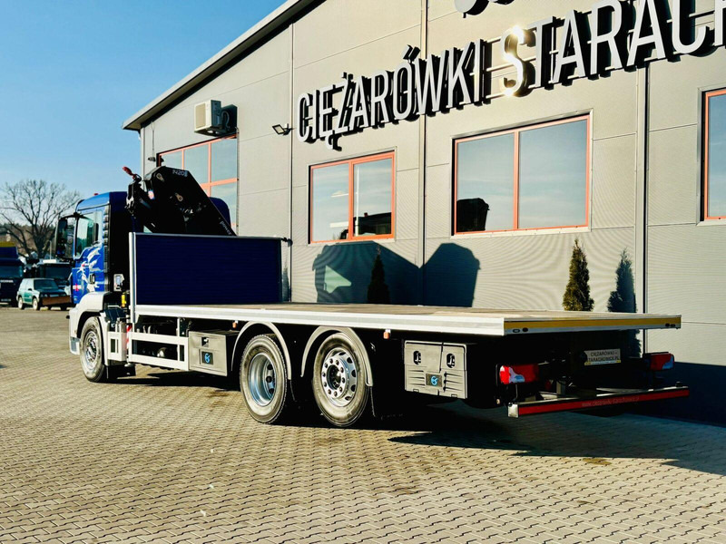 MAN MAN TGS 26.360 // E6 // 6x2 // platforma laweta 7,2m z HDs HMF 1 - Грузовик бортовой/ Платформа, Автоманипулятор: фото 3 MAN MAN TGS 26.360 // E6 // 6x2 // platforma laweta 7,2m z HDs HMF 1 - Грузовик бортовой/ Платформа, Автоманипулятор: фото 3