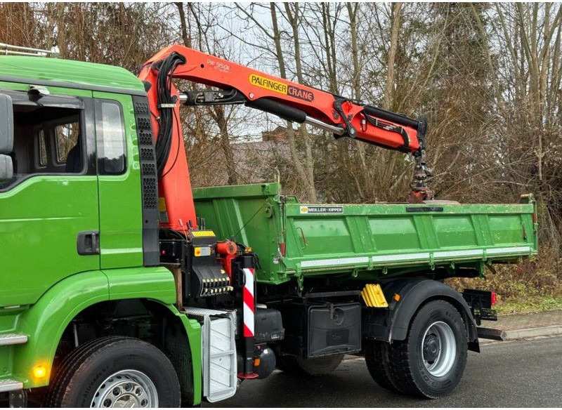Самосвал, Автоманипулятор MAN TGA 18.360 Meiller 3-Way Tipper + Crane Palfinger PK 9501: фото 16 Самосвал, Автоманипулятор MAN TGA 18.360 Meiller 3-Way Tipper + Crane Palfinger PK 9501: фото 16