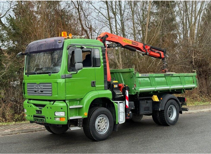 Самосвал, Автоманипулятор MAN TGA 18.360 Meiller 3-Way Tipper + Crane Palfinger PK 9501: фото 13 Самосвал, Автоманипулятор MAN TGA 18.360 Meiller 3-Way Tipper + Crane Palfinger PK 9501: фото 13