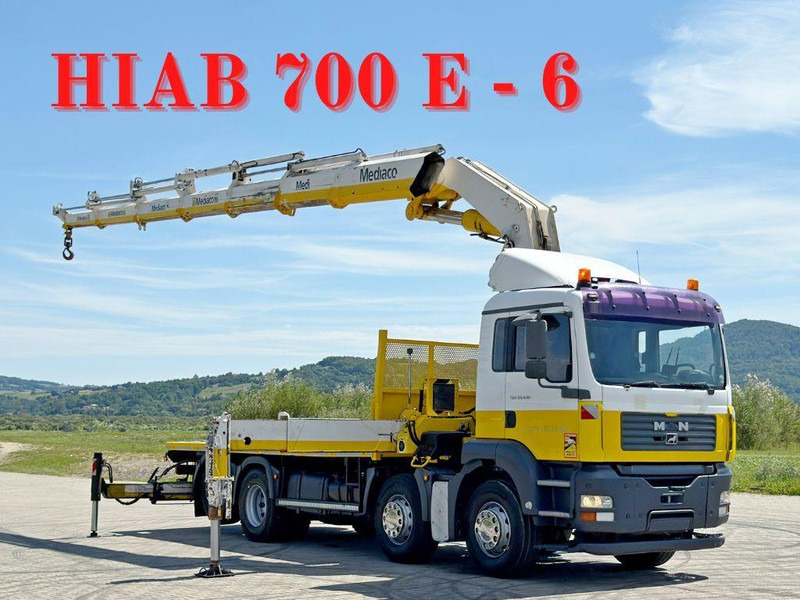 MAN TGA 35.430 * HIAB 700 E - 6 + FUNK* TOPZUSTAND - Грузовик бортовой/ Платформа, Автоманипулятор: фото 1 MAN TGA 35.430 * HIAB 700 E - 6 + FUNK* TOPZUSTAND - Грузовик бортовой/ Платформа, Автоманипулятор: фото 1