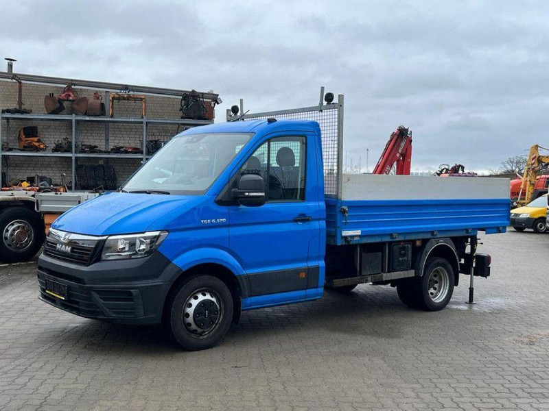 MAN TGE 6.120 Flatbed + Crane Maxilift ML 270 L.3H - Грузовик бортовой/ Платформа, Автоманипулятор: фото 1 MAN TGE 6.120 Flatbed + Crane Maxilift ML 270 L.3H - Грузовик бортовой/ Платформа, Автоманипулятор: фото 1