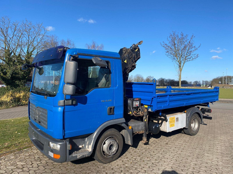 MAN TGL 8.210 M Tipper + Crane Hiab - Самосвал, Автоманипулятор: фото 2 MAN TGL 8.210 M Tipper + Crane Hiab - Самосвал, Автоманипулятор: фото 2