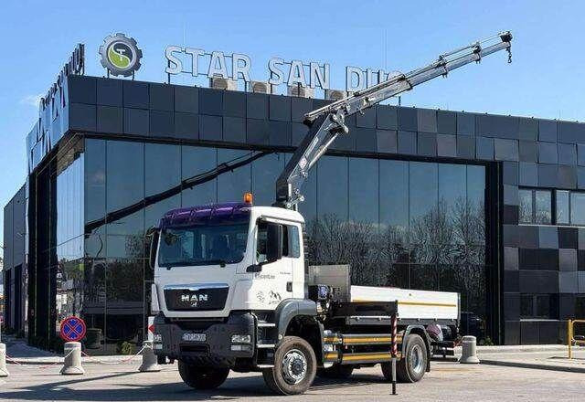 MAN TGS 18.360 4x4 HMF 1720 K4 Crane KRAN - Грузовик бортовой/ Платформа, Автоманипулятор: фото 1 MAN TGS 18.360 4x4 HMF 1720 K4 Crane KRAN - Грузовик бортовой/ Платформа, Автоманипулятор: фото 1