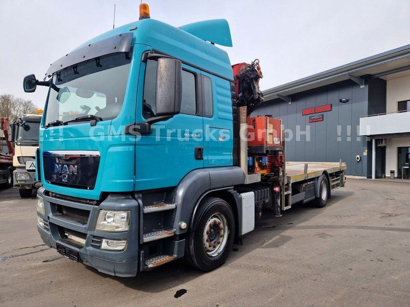 MAN TGS 18.360 Platform Crane HMF 2820 - Грузовик бортовой/ Платформа, Автоманипулятор: фото 2 MAN TGS 18.360 Platform Crane HMF 2820 - Грузовик бортовой/ Платформа, Автоманипулятор: фото 2