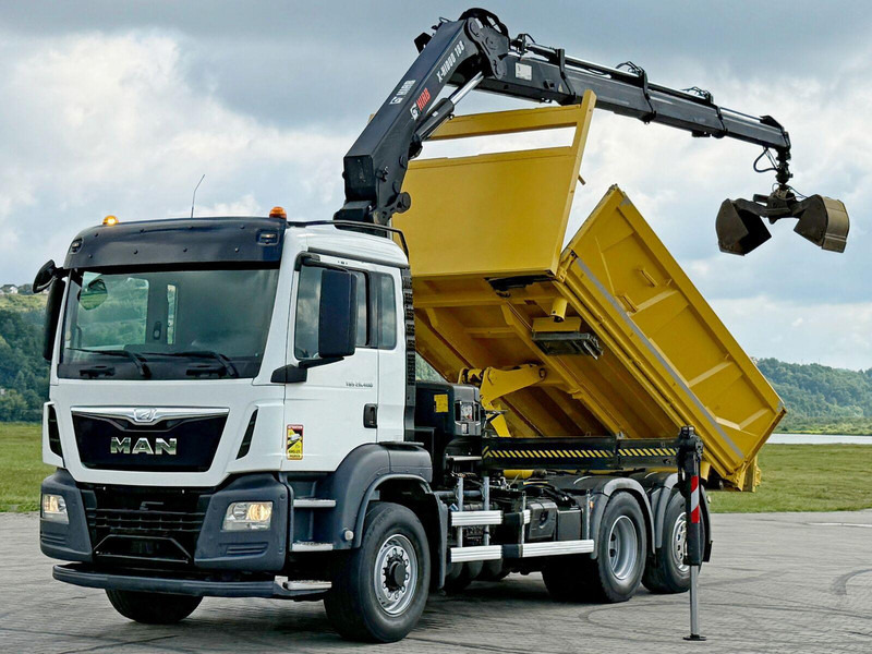 MAN TGS 26.400 * HIAB X-HIDUO 188 E-3 + FUNK * 6x4 - Самосвал, Автоманипулятор: фото 3 MAN TGS 26.400 * HIAB X-HIDUO 188 E-3 + FUNK * 6x4 - Самосвал, Автоманипулятор: фото 3