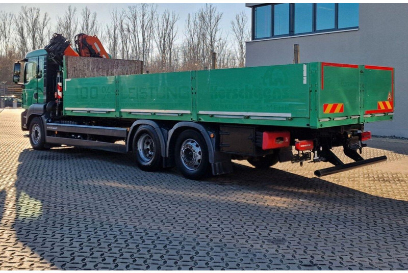 Грузовик бортовой/ Платформа, Автоманипулятор MAN TGS 26.460 6X2 Flatbed + Crane Atlas 172.3E-A4 + RC: фото 6