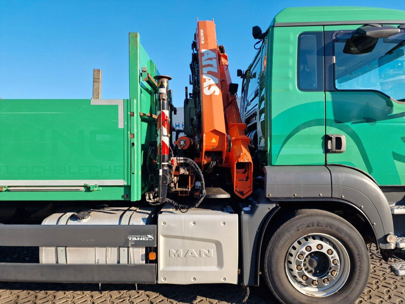 Грузовик бортовой/ Платформа, Автоманипулятор MAN TGS 26.460 6X2 Flatbed + Crane Atlas 172.3E-A4 + RC: фото 10
