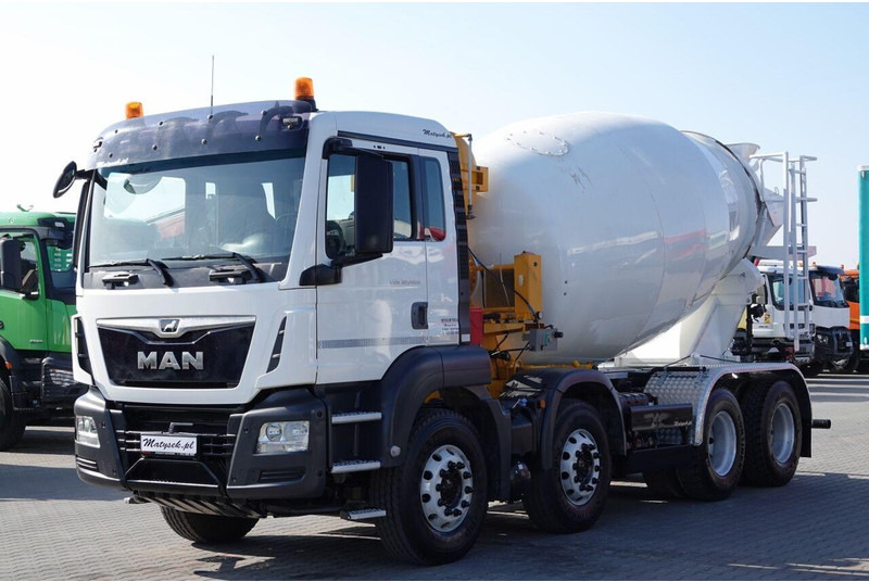 MAN TGS 32.420 / 8x4 / BETONOMIESZARKA IMER / GRUSZKA 9M3 / 2018 RO - Автобетоносмеситель: фото 1 MAN TGS 32.420 / 8x4 / BETONOMIESZARKA IMER / GRUSZKA 9M3 / 2018 RO - Автобетоносмеситель: фото 1