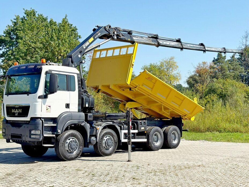 MAN TGS 32.510 * HIAB 288 EP - 5HIDUO/ FUNK * 8x8 - Самосвал, Автоманипулятор: фото 3 MAN TGS 32.510 * HIAB 288 EP - 5HIDUO/ FUNK * 8x8 - Самосвал, Автоманипулятор: фото 3