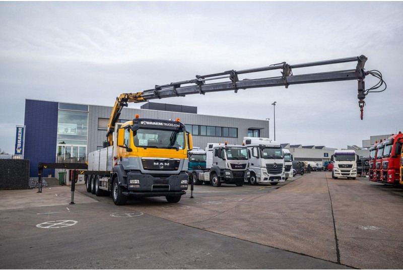 MAN TGS 35.440 8x4 Crane Palfinger PK 42002-SH - Грузовик бортовой/ Платформа, Автоманипулятор: фото 3 MAN TGS 35.440 8x4 Crane Palfinger PK 42002-SH - Грузовик бортовой/ Платформа, Автоманипулятор: фото 3