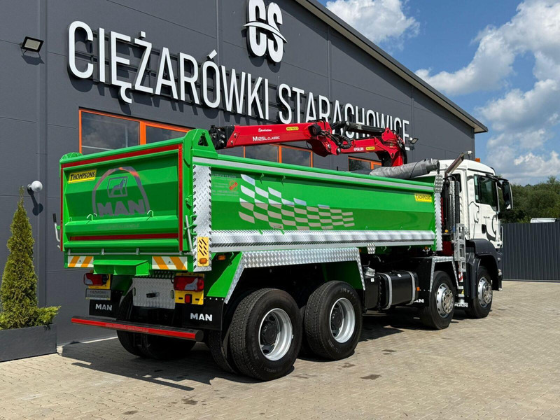 MAN TGS TGX 35.400 // 8x4 // E5 // wywrotka kiper + HDS z czerpakiem - Самосвал, Автоманипулятор: фото 5 MAN TGS TGX 35.400 // 8x4 // E5 // wywrotka kiper + HDS z czerpakiem - Самосвал, Автоманипулятор: фото 5
