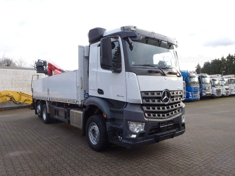 Mercedes-Benz 2648 - Flatbed+crane - Грузовик бортовой/ Платформа, Автоманипулятор: фото 3 Mercedes-Benz 2648 - Flatbed+crane - Грузовик бортовой/ Платформа, Автоманипулятор: фото 3