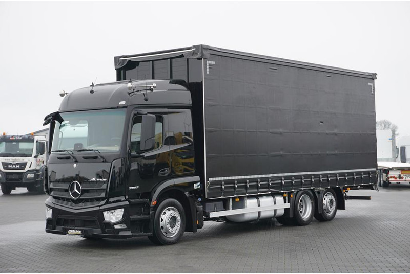 Mercedes-Benz ACTROS / 2533 / ACC / E 6 / FIRANKA / ŁAD. 15 450 KG / 19 PALET - Тентованный грузовик: фото 2 Mercedes-Benz ACTROS / 2533 / ACC / E 6 / FIRANKA / ŁAD. 15 450 KG / 19 PALET - Тентованный грузовик: фото 2