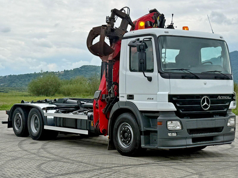 Mercedes-Benz ACTROS 2541 ABROLLKIPPER EPSILON E140Z81 TOP - Крюковой мультилифт, Автоманипулятор: фото 3 Mercedes-Benz ACTROS 2541 ABROLLKIPPER EPSILON E140Z81 TOP - Крюковой мультилифт, Автоманипулятор: фото 3