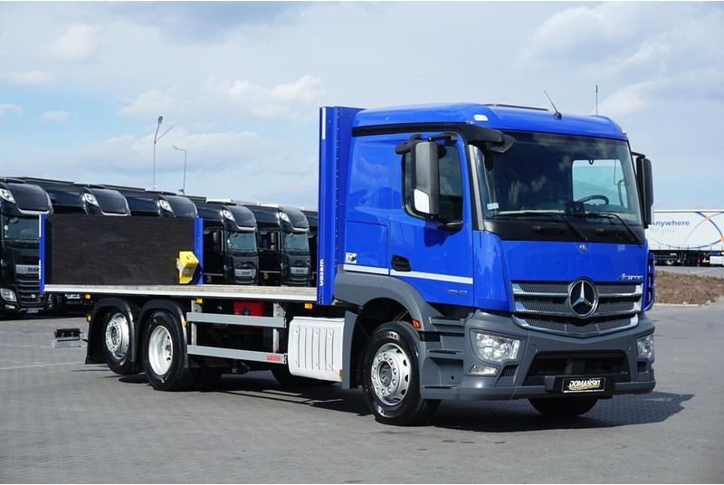 Mercedes-Benz ACTROS / 2543 / ACC / E 6 / PEŁNY ADR / PLATFORMA / ZAWIESIE POD - Грузовик бортовой/ Платформа: фото 1 Mercedes-Benz ACTROS / 2543 / ACC / E 6 / PEŁNY ADR / PLATFORMA / ZAWIESIE POD - Грузовик бортовой/ Платформа: фото 1