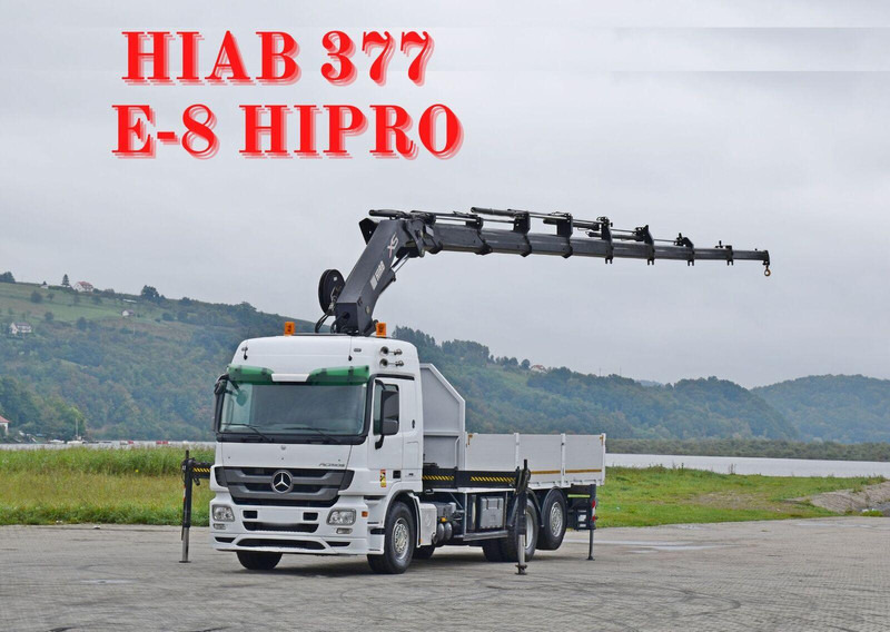 Mercedes-Benz ACTROS 2544 - Грузовик бортовой/ Платформа, Автоманипулятор: фото 1 Mercedes-Benz ACTROS 2544 - Грузовик бортовой/ Платформа, Автоманипулятор: фото 1