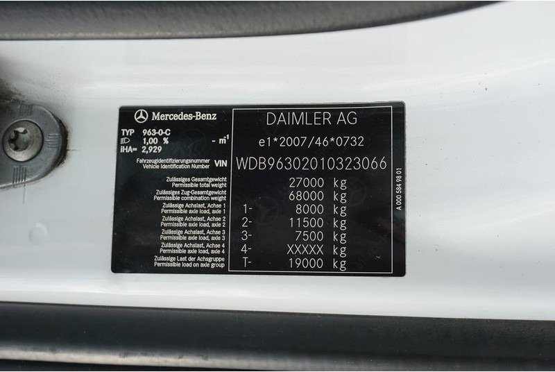 Грузовик-шасси Mercedes-Benz ACTROS / 2553 / ACC / E 6 / BDF + WINDA / 7.15 , 7.45, 7.82 M /: фото 11 Грузовик-шасси Mercedes-Benz ACTROS / 2553 / ACC / E 6 / BDF + WINDA / 7.15 , 7.45, 7.82 M /: фото 11