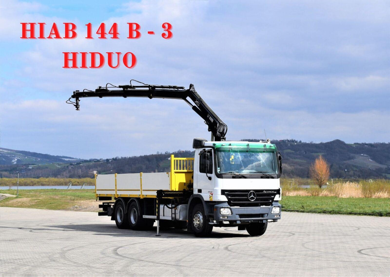 Mercedes-Benz ACTROS 2632 - Грузовик бортовой/ Платформа, Автоманипулятор: фото 1 Mercedes-Benz ACTROS 2632 - Грузовик бортовой/ Платформа, Автоманипулятор: фото 1