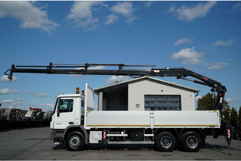 Mercedes-Benz ACTROS 2636 / 6x4 / SKRZYNIOWY 7 M + HDS HIAB - WYSÓW 12,6 M / - Грузовик бортовой/ Платформа, Автоманипулятор: фото 3 Mercedes-Benz ACTROS 2636 / 6x4 / SKRZYNIOWY 7 M + HDS HIAB - WYSÓW 12,6 M / - Грузовик бортовой/ Платформа, Автоманипулятор: фото 3